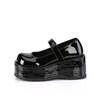 DemoniaCult - DOLLIE01 Low shoes - Black Product image